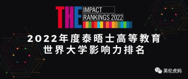 2022世界大学影响力排名