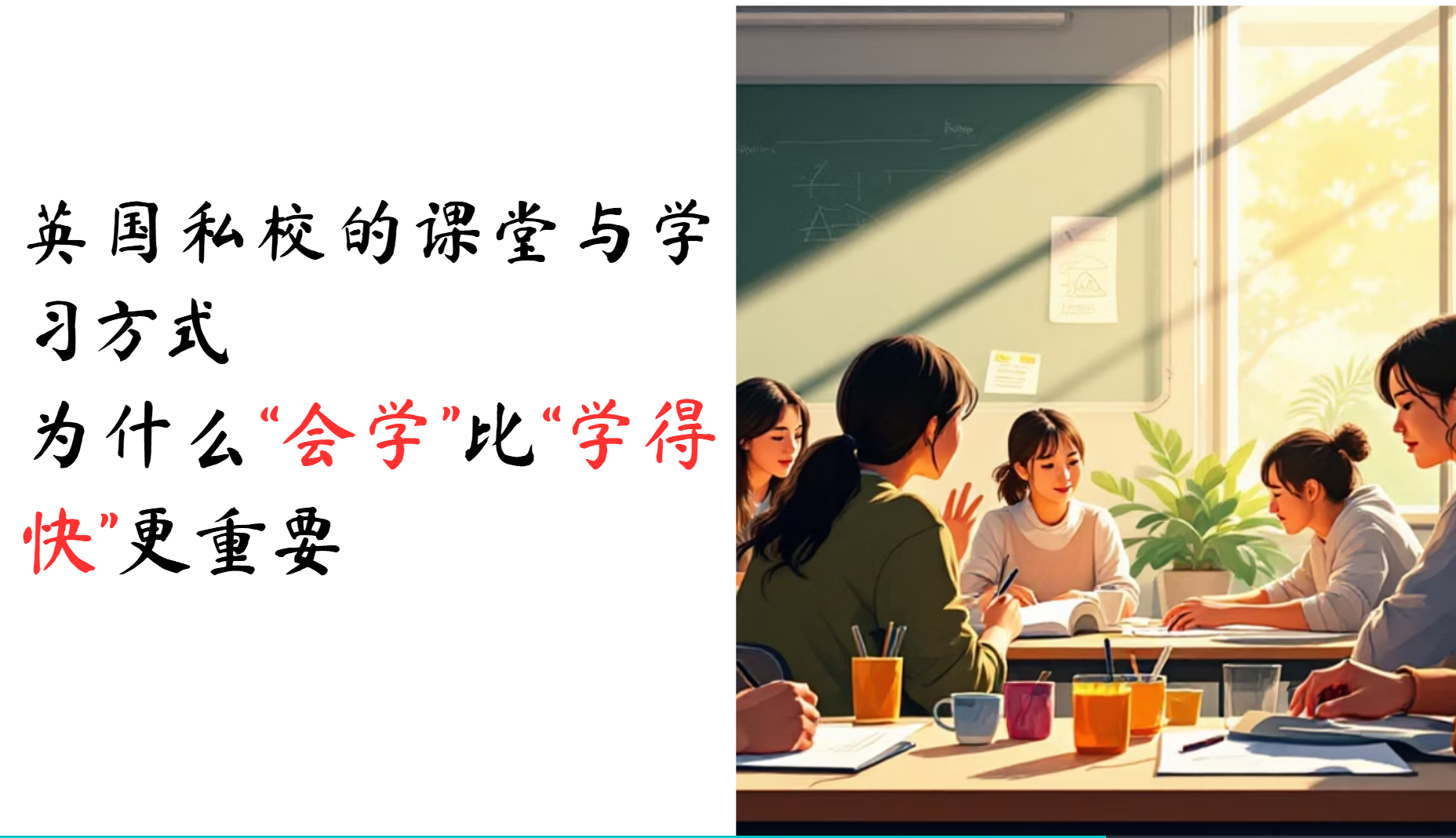 深度思考｜英国私校的课堂与学习方式：为什么“会学”比“学得快”更重要