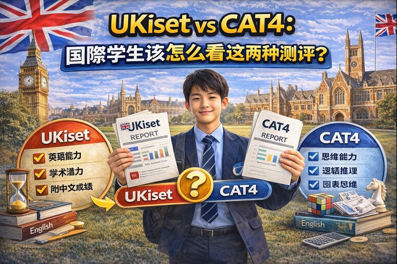 UKiset vs CAT4：国际学生该怎么看这两种测评？