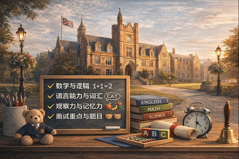 英国私校 4+ 入学到底在选什么？真实标准解析
