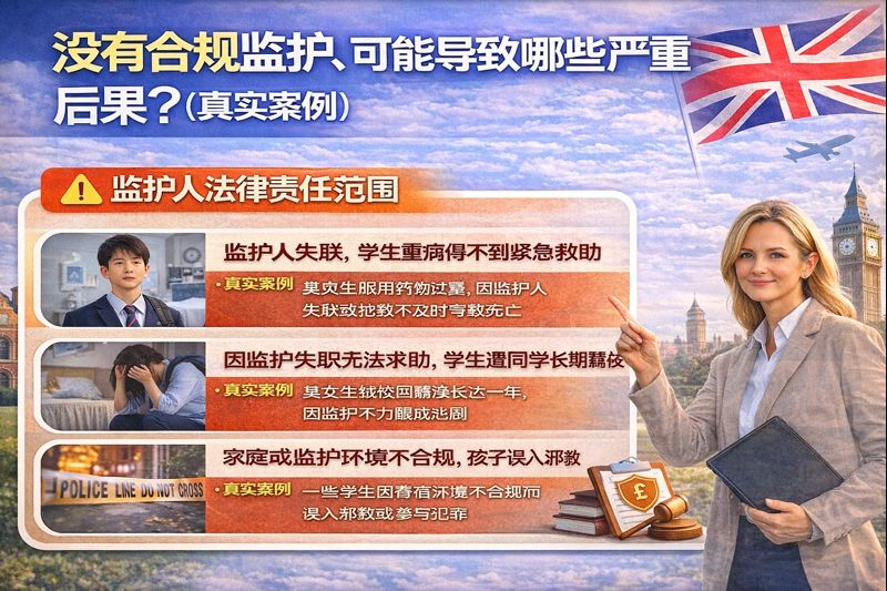 没有合规监护会发生什么？英国低龄留学真实后果与案例解析