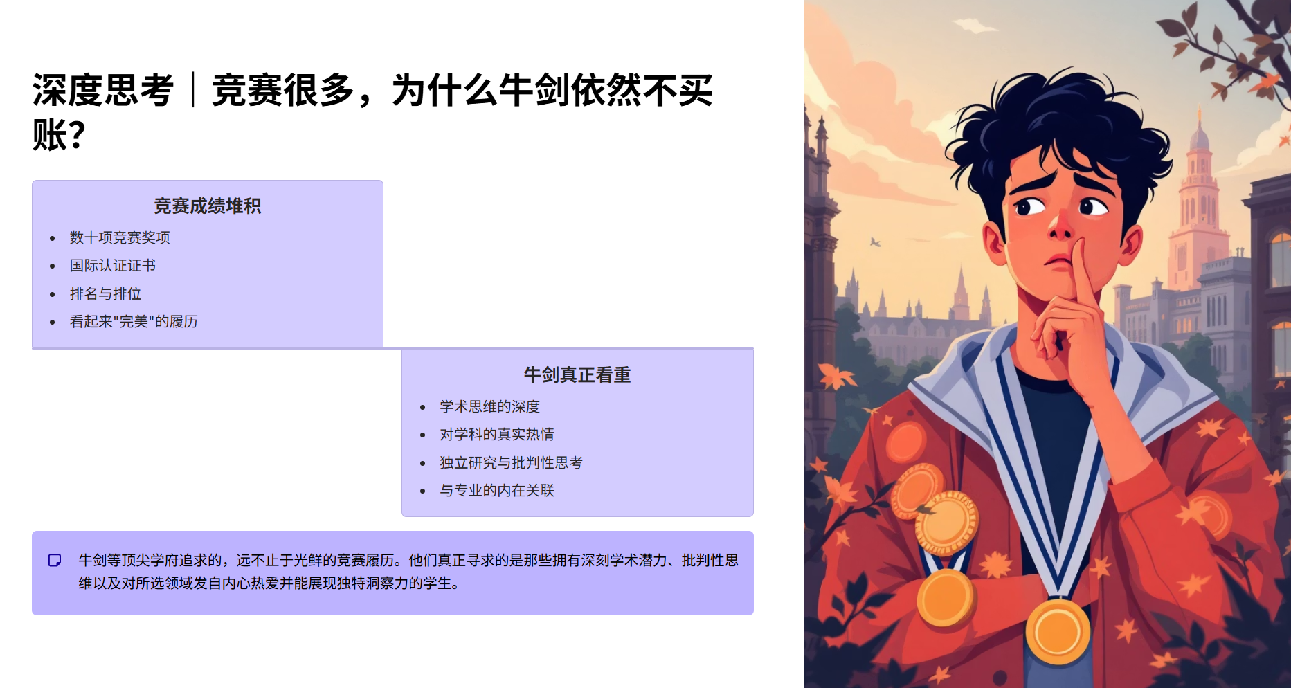 深度思考｜竞赛很多，为什么牛剑依然不买账？